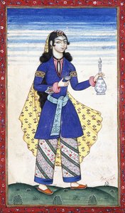 若者の肖像、19世紀初頭 作： MihrAli