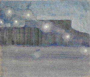 火花II、1906年。 作： Mikalojus Konstantinas Čiurlionis