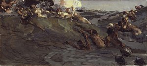 1899年、ナイアドとトリトンを演奏する