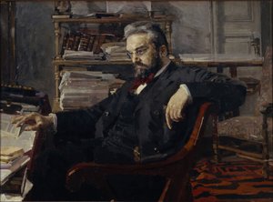 コンスタンティン・ドミトリエビッチ・アルティブシェフの肖像1849-1901、1897 作： Mikhail Aleksandrovich Vrubel