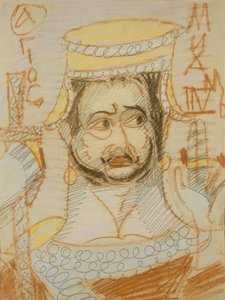 聖ミカエル 作： Mikhail Aleksandrovich Vrubel