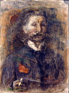 自画像、1904。 作： Mikhail Aleksandrovich Vrubel
