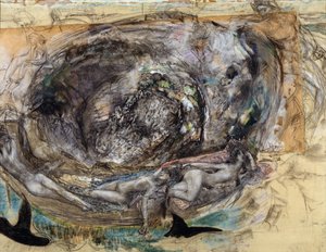 ラグーンの色合い、1905 作： Mikhail Aleksandrovich Vrubel