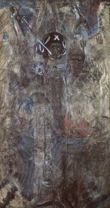 預言者エゼキエルのビジョン、1906 作： Mikhail Aleksandrovich Vrubel
