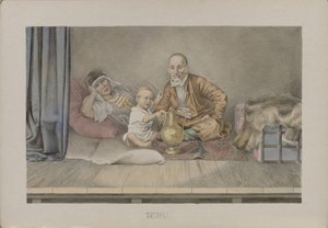タタール人、1862 年。 作： Mikhail Stepanovich Znamensky
