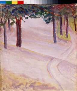 風景 作： Mikhail Vasilievich Matyushin