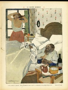 レディングのミクロス・ヴァダス（1884-1927）によるイラスト 作： Miklós Vadász