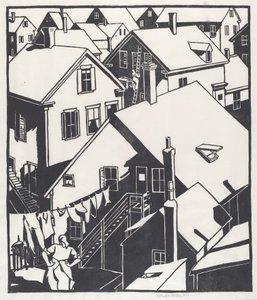 屋上 作： Mildred McMillen