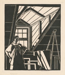 屋根裏の窓 作： Mildred McMillen