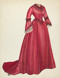 アフタヌーン ドレス、19351942。 作： Mina Lowry