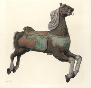 カルーセル馬 作： Mina Lowry