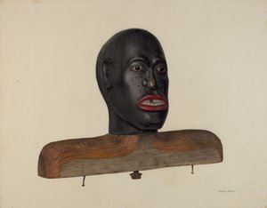 黒人の頭、c。 1940年。