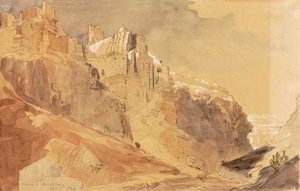 サン サビ修道院、1844 年。 作： Miner Kilbourne Kellogg