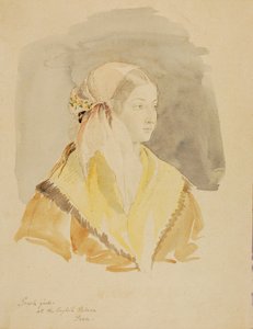 英国宮殿のギリシャの少女、ペラ、n.d. 作： Miner Kilbourne Kellogg
