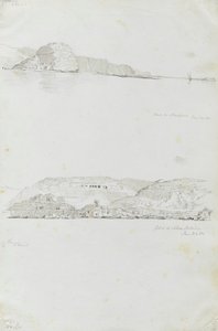 ナイル川（第3景、第4景、ゲベル・エル・フェダ） 作： Miner Kilbourne Kellogg