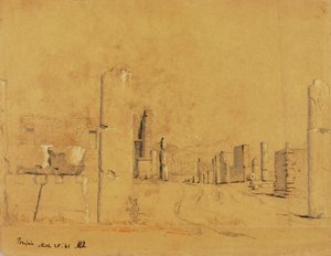 イタリア、ポンペイ 作： Miner Kilbourne Kellogg