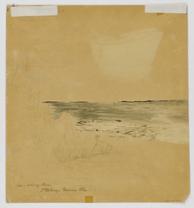 海、嵐の訪れ、聖ヴァレリー 作： Miner Kilbourne Kellogg