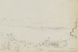 ティベリアス海、タボルから 作： Miner Kilbourne Kellogg