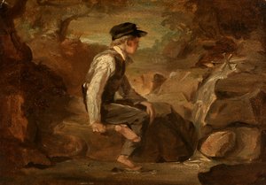 若いメカニック、カリフォルニア州。 1839年。 作： Miner Kilbourne Kellogg