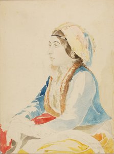 コンスタンティノープルのトルコの少女、n.d.