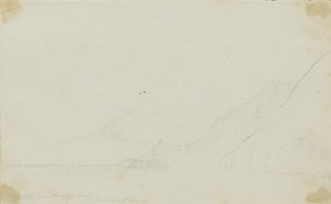 アマルフィ・ポイントからのヴェスヴィオ火山 作： Miner Kilbourne Kellogg