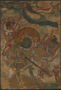 天王ヴィルダカ 作： Ming Dynasty Chinese School