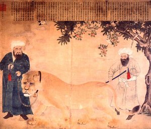 ライオネス 作： Ming Dynasty Chinese School