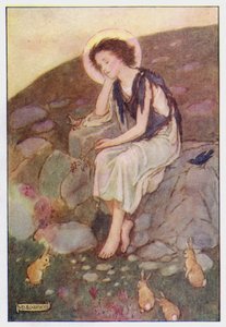 Saint Cuthbert（カラーリソ） 作： Minnie Didbin Spooner