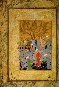 「山の王子様のホーキング パーティー」、c1575。