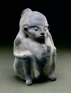 人間の有効な血管、1100-1300（セラミック） 作： Mississippian culture
