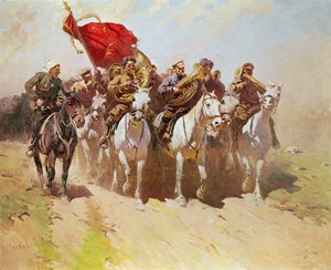 1934年の第1マウント軍のブラスバンド
