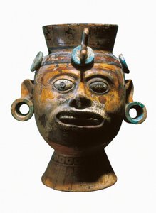 擬人化された花瓶 作： Mixtec Mixtec