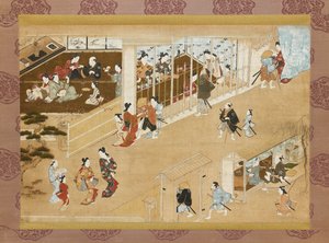 吉原遊郭、c1670-c1685