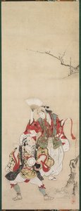 春の踊り子漫才、18世紀。 作： Miyagawa Chōshun