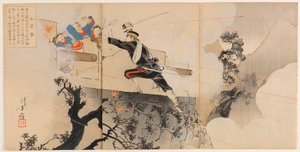 現在の景季 作： Mizuno Toshikata