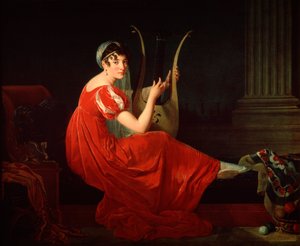 「ヨセフィン ブダエフスカヤの肖像」、1806 年。 作： Mlle Riviere