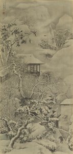 雪景色 作： Mochizuki Gyokusen