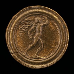 走るヘラクレス、1490 年代半ばまたは後半。