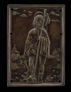 Saint Rochus Roche、15 世紀後半から 16 世紀初頭。 作： Moderno