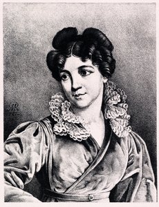 伯爵夫人プラスコヴィア・ペトロヴナ・クタイソワの肖像 1784-1870, 1827 作： Modest Dmitryevich Rezvoy