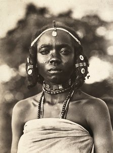 ファシストの時代に帝国を築く。カンティバリ・オスマン・エダド 1936年09月05日（モノクロ写真 作： Modestino Baldinetti