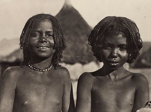 ファシズムの時代に帝国を築く。エリトリアのマリア女史、1936年09月05日（モノクロ写真
