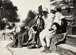 ファシズムの時代に帝国を築く。メスティンの原住民、1936年09月05日（モノクロ写真 作： Modestino Baldinetti