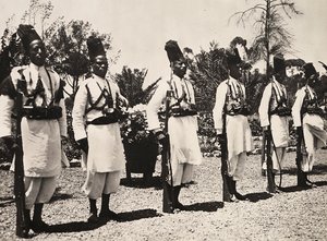ファシズムの時代に帝国を築く：忠実な1936年09月05日（モノクロ写真 作： Modestino Baldinetti