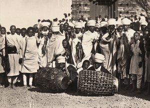 ファシズムの時代に帝国を築く：マスカルの祭り、1936年09月05日（モノクロ写真