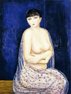 モンパルナスのキキ 1926年頃 油彩・カンヴァス 作： Moise Kisling