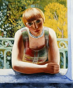 マダム・キスリング・ア・サントロペ 作： Moise Kisling