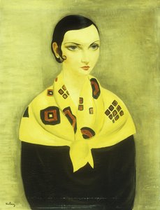ある女性の肖像 作： Moise Kisling