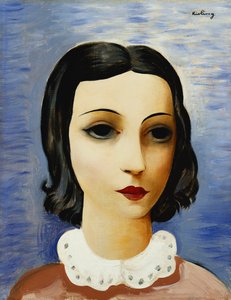 少女の肖像 作： Moise Kisling