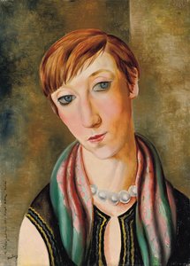マダム・ルネ・キスリングの肖像 作： Moise Kisling